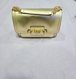 Gold Michael Kors shoulder bag