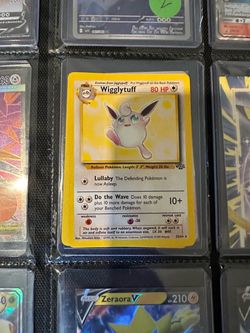 Wigglytuff Pokémon Card Jungle Set 32/64