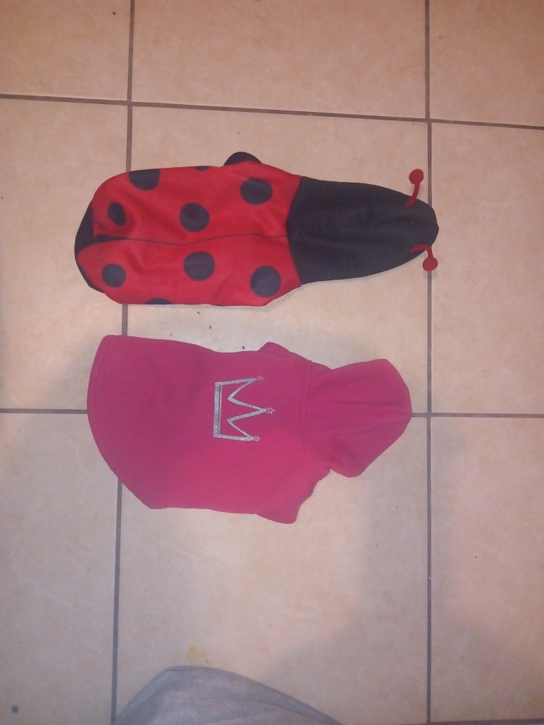 Size Small Pink Crown Dog Sweater 