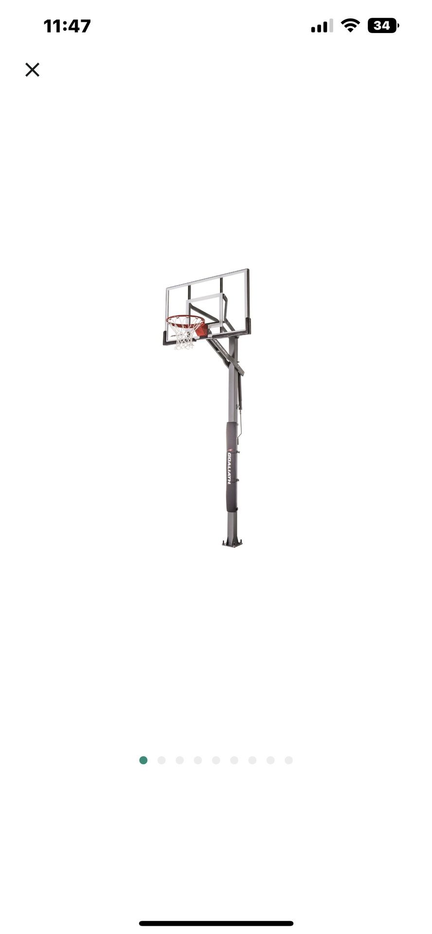Basketball Hoop, 54 Goliath
