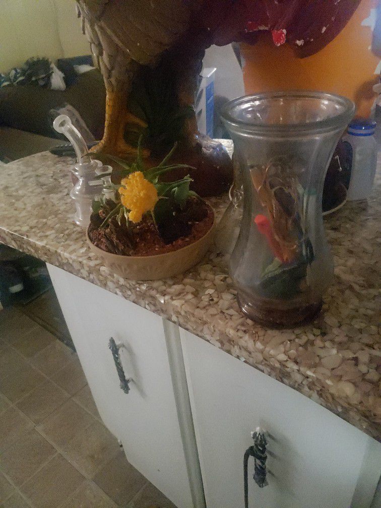 Flower Vase Glass 