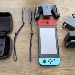 Nintendo Switch With 2 Games 