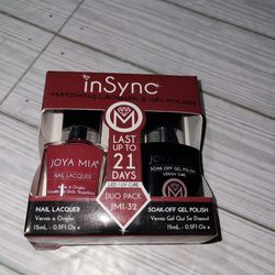 JOYA MIA InSync Perfect Matching Gel and Nail Polish Lacquer Duo Set JMI-32