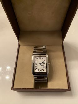 Coach men’s/women’s two tone watch