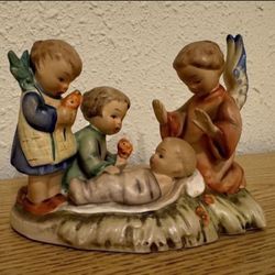 mj hummel silent night figurine