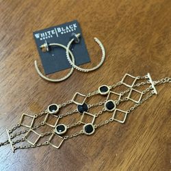 Bracelet and Earring Set 