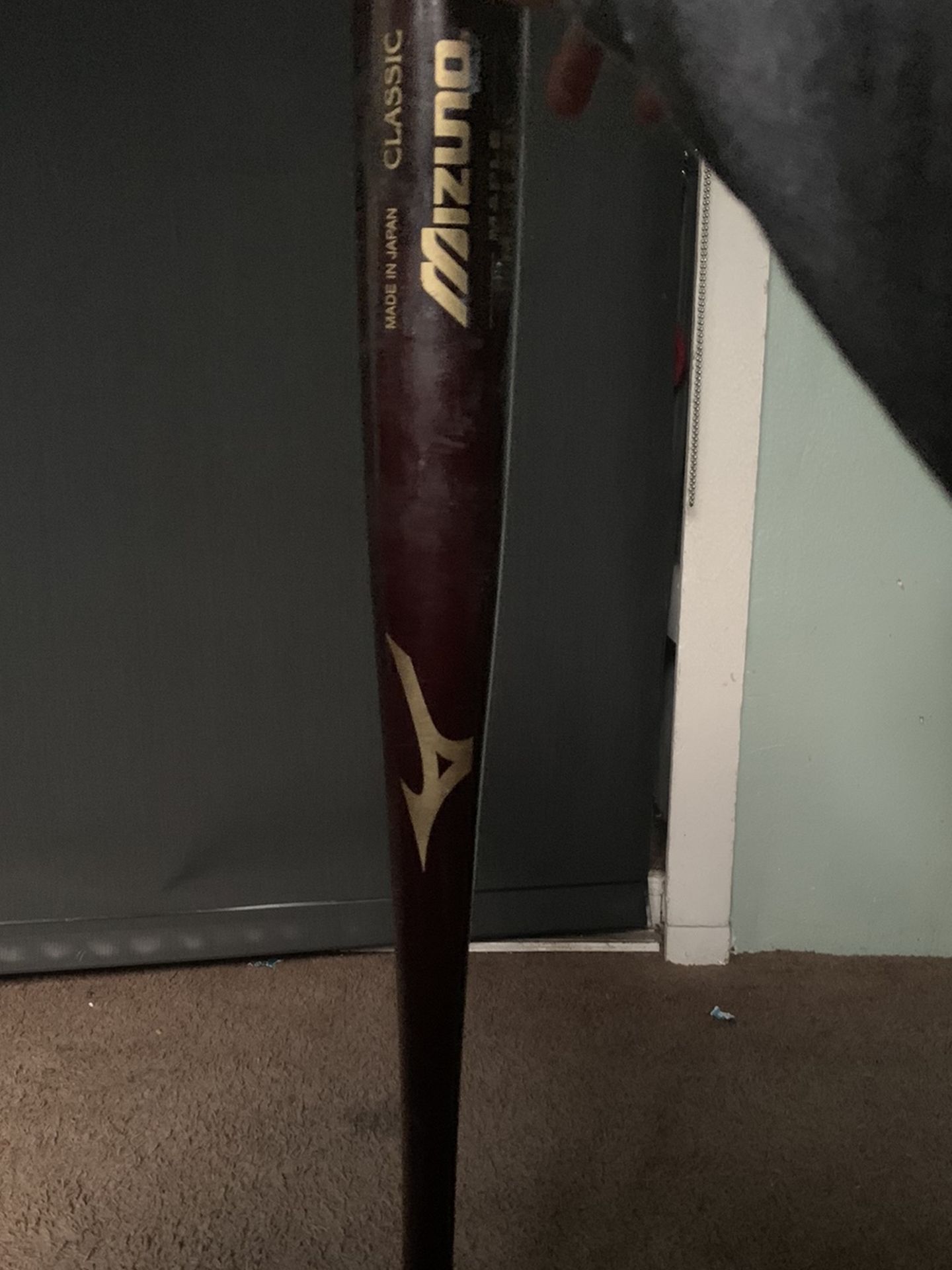 Mizuno wooden baseball bat