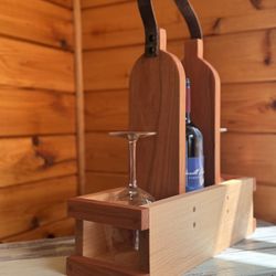 Wine Bottle/Glass Carrier 