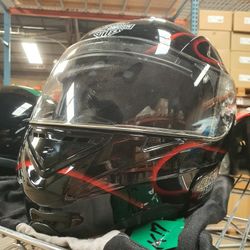 Harley Davidson Flip Up Flame Helmet