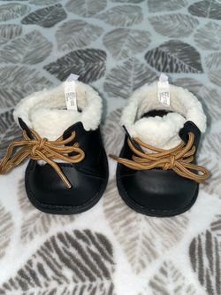 Build a bear Black Winter Boots