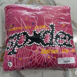 Pink Spider Hoodie 