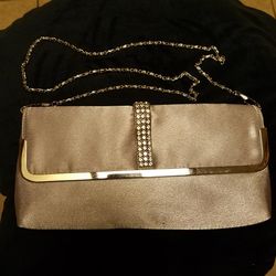Clutch Purse Evening Bag silver