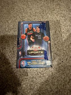 2025-2026 NBA Topps Chrome Basketball Update Series Blaster/Value Box - Sealed