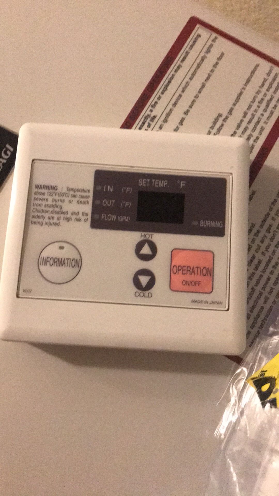 Takagi T-KJr2U-IN-N Natural Gas Tankless Water Heater, 140k BTU, Outdoor,  Non-Condensing ULN for Sale in Portland, OR - OfferUp