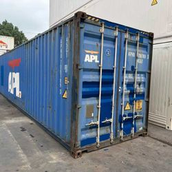 Used 40ft High Cube Cargo Container – Structurally Sound | Wind & Watertight