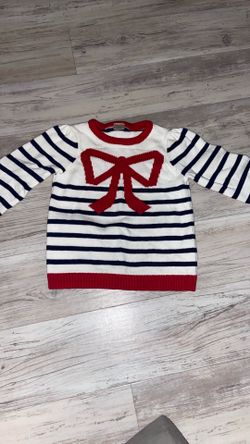 Red Bow Kids sweater