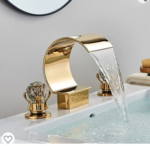 Gold Bathroom Sink Faucet