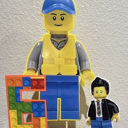 Lego Birthday Party Centerpieces 