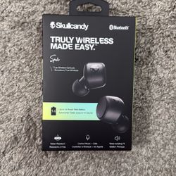 Skullcandy Spoke True Wireless Bluetooth Earbuds - Black