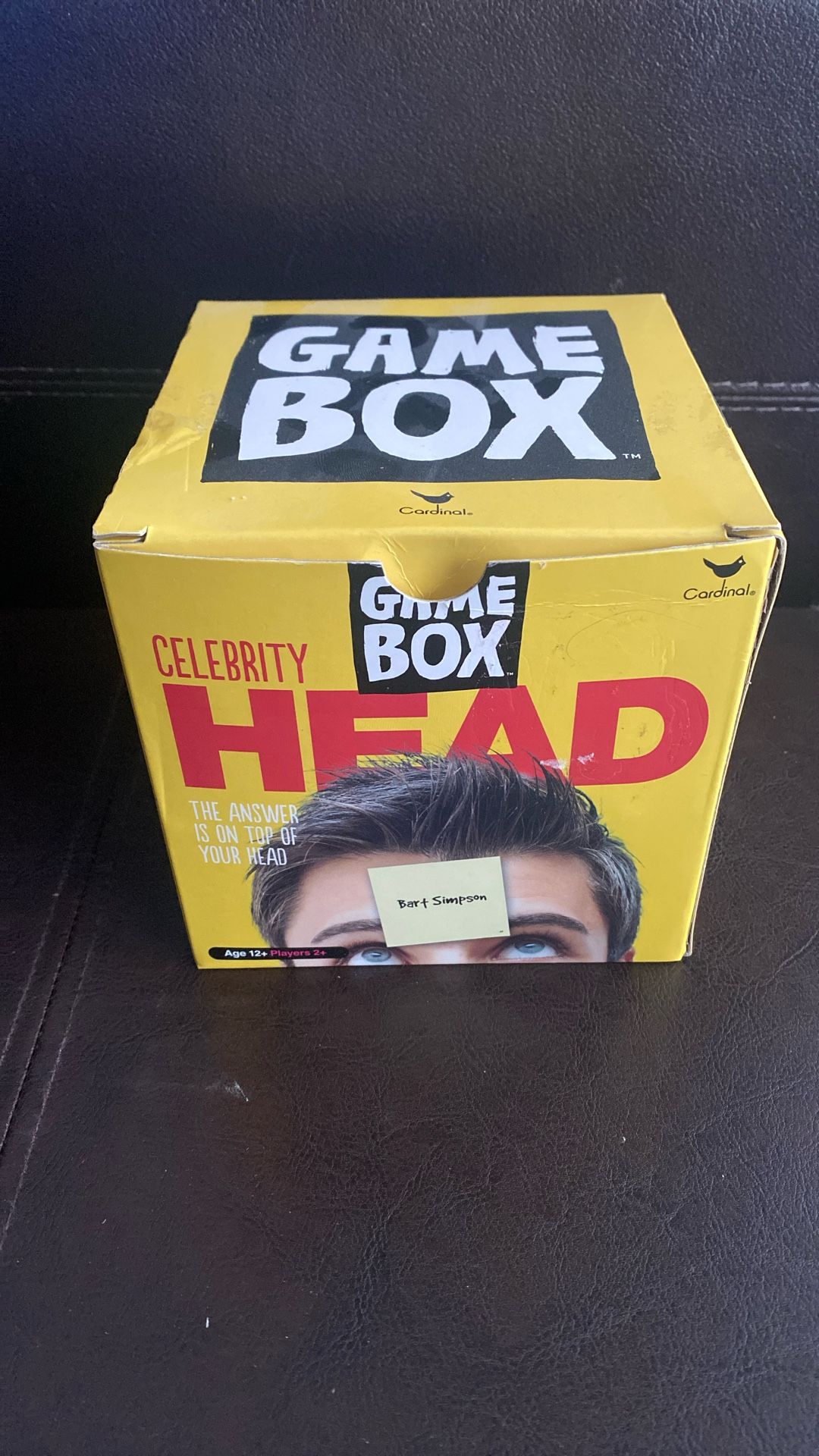 Game Box Celebrity Head Board Game Night