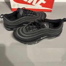 Nike Airmax 97 Terry Cloth Black Size 11.5 Male