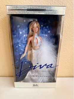 2001 Diva Barbie Gone Platinum new in box