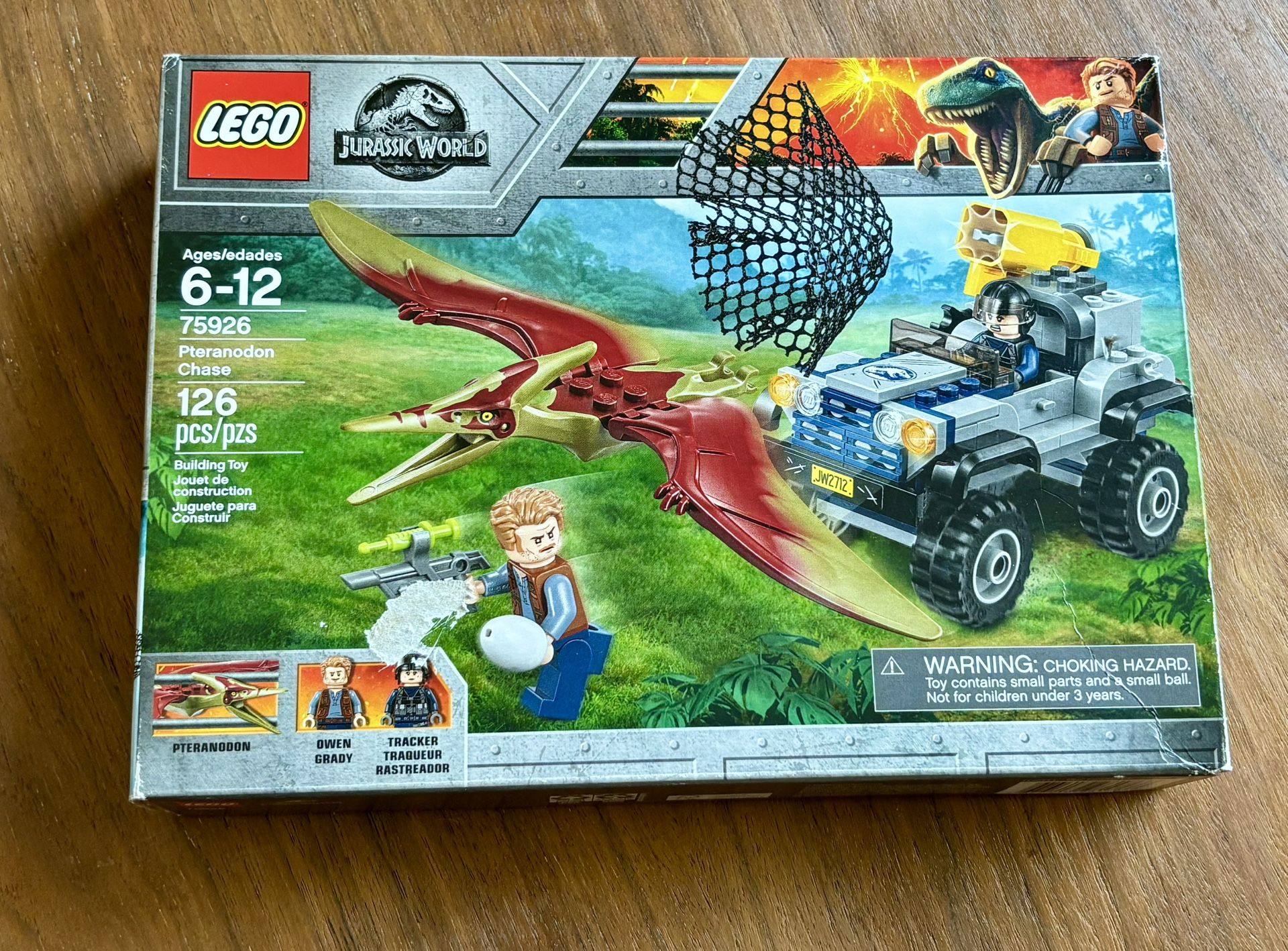 LEGO Jurassic World Pteranodon Chase 75926 Building Kit (126 Pieces)