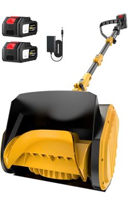 Brand 🆕(Opened box)21000RPM Cordless Snow Shovel,13"Electric Snow Blower,24V with Dual Batteries&Charger,25FT Throw,Lightweight9.3-lb,for Patio/Drive