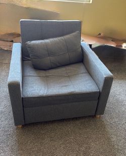 Convertible chair to bed