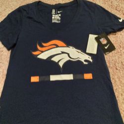 WOMENS NIKE NFL DENVER SHIRT NWT 