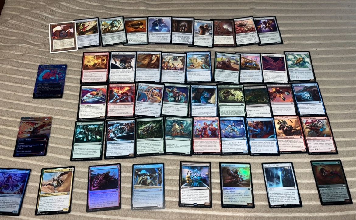 MTG Aetherdrift Themed lot Magic the Gathering New Set + BONUSES will be added
