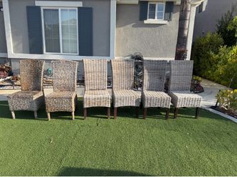 Wicker chairs