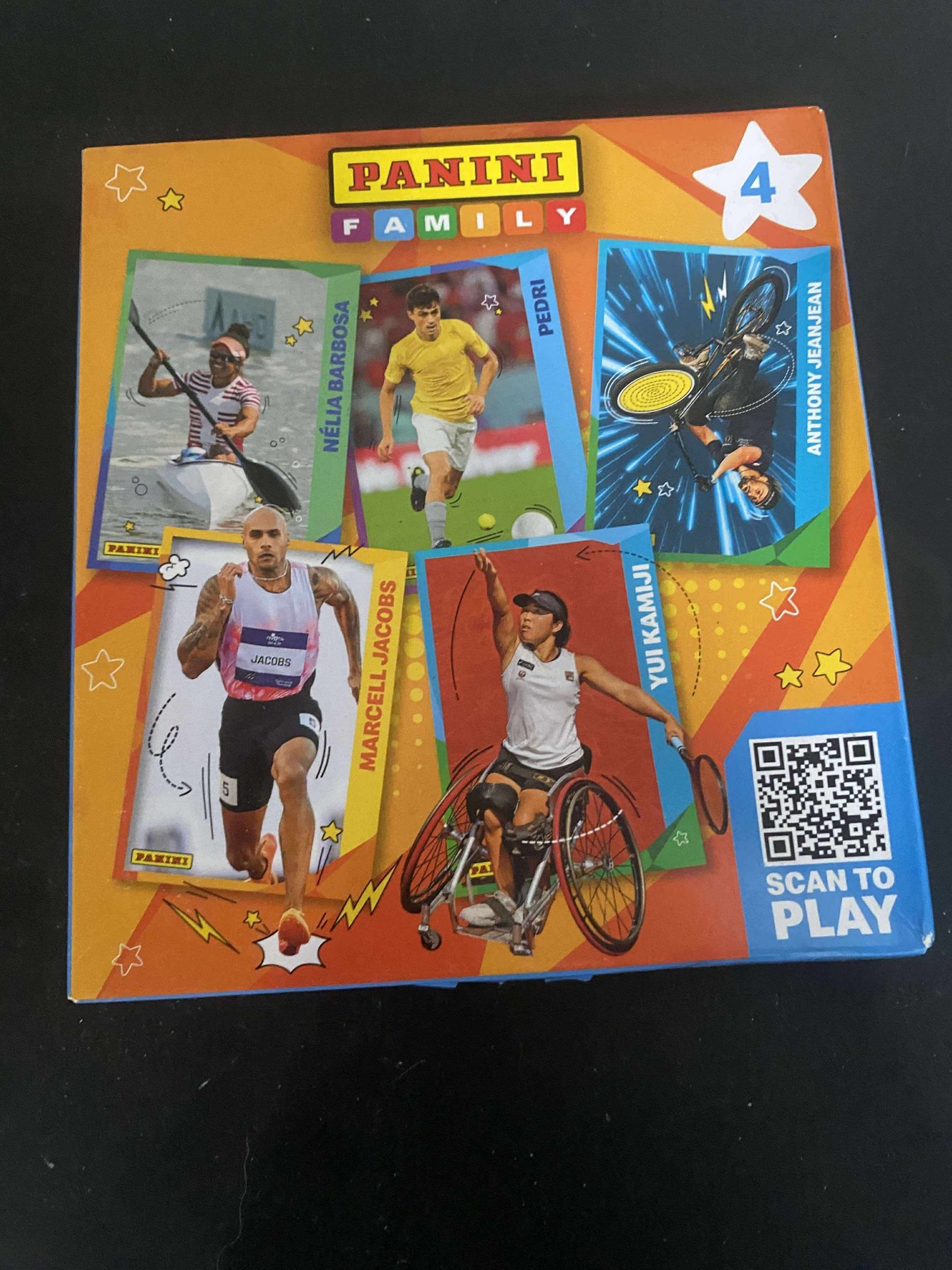 2024 McDonalds Happy Meal-Panini Family #4 Unopened Poster Box Pedri Barbosa +