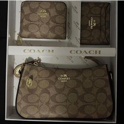 BROWN COACH SET