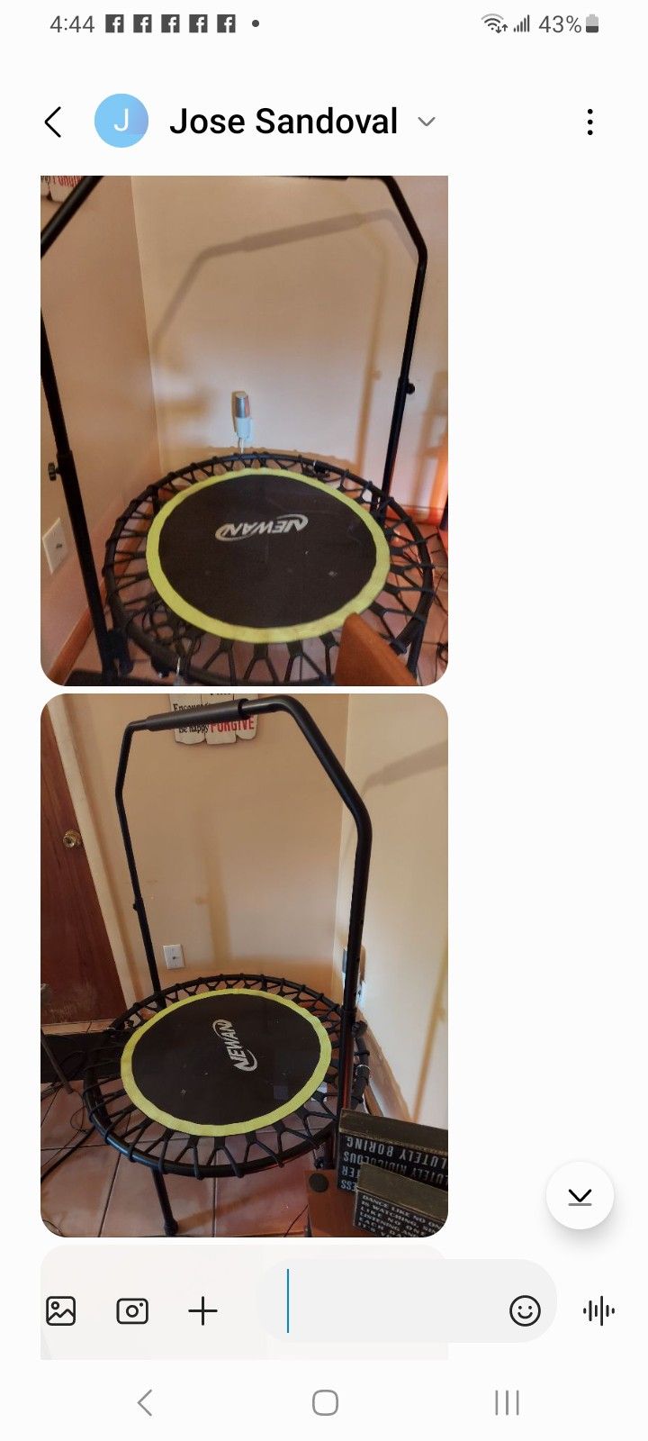 Rebounder/ Mini Trampolin
