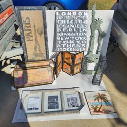 Wall Hangings And Fooze Ball Table