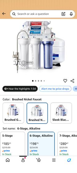iSpring Water filter system