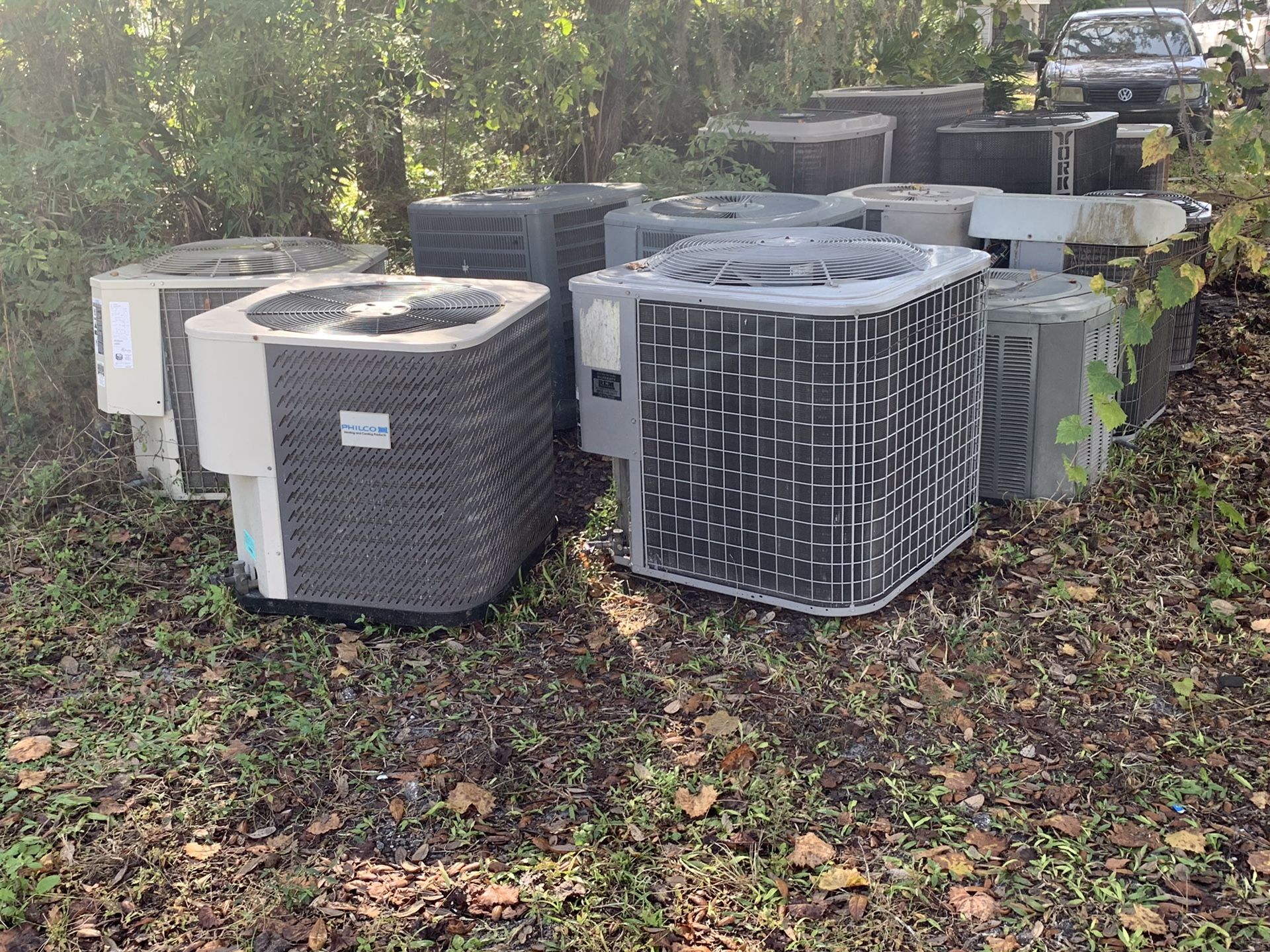 Variety’s of used Ac R-22 condenser & 410-a 