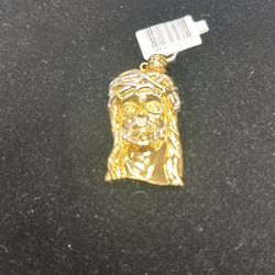 Gold Religious Pendant 