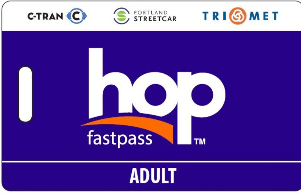 HOP PASS for C-TRAN & TRIMET