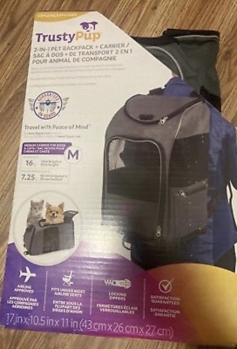 TrustyPup Backpack carrier