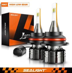 9007 HB5 Led Headlight Bulbs kit high low beam 6000k white super bright