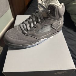 Jordan 5 Wolf Grey Size 9 Men’s 