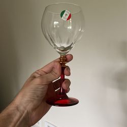 Italian glass - set Of 4 