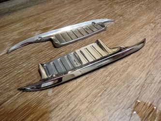 63 Impala Chrome Door Handle Scuff Guards