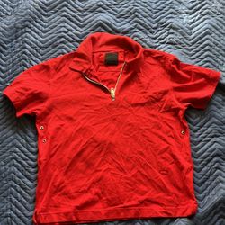 Givenchy Zipper Polo Shirt 
