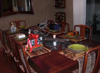 All Wood Dining Room Table