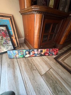 DC Justice League Superhero Wall Art Panel