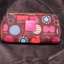 Hello Kitty Autumn- themed Zip-Around Long Wallet