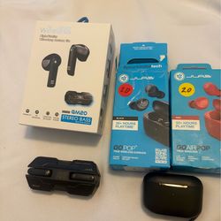 Jlab Go Pop & GM20 sport earbuds